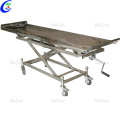 Hydraulic System Morgue Trolley Equipment With Stretcher